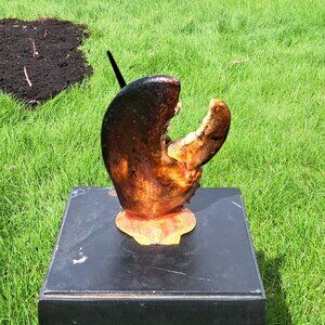 Vintage Lobster Claw Pen Holder